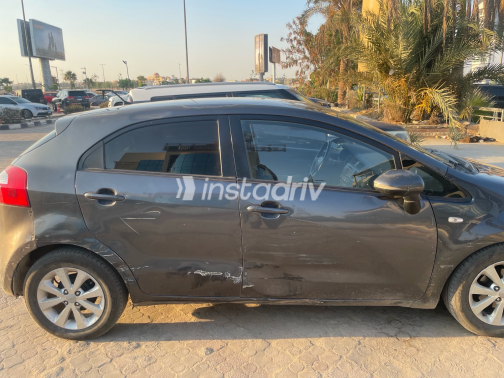 Kia Rio 2013 Gray Automatic Used for Sale in Giza - 5