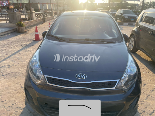 Kia Rio 2013 Gray Automatic Used for Sale in Giza - 6