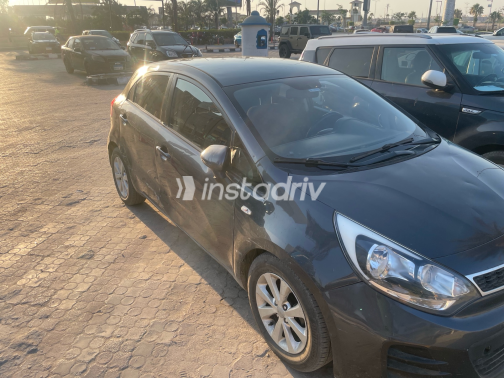 Kia Rio 2013 Gray Automatic Used for Sale in Giza - 7