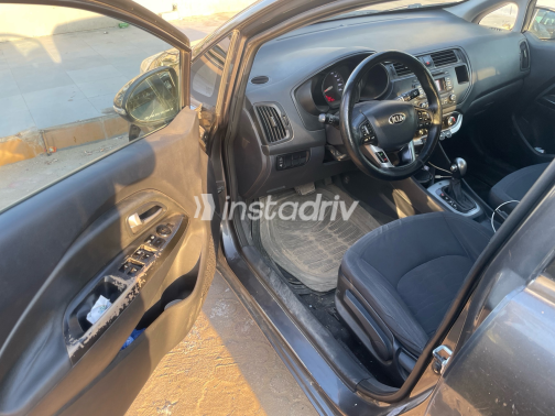 Kia Rio 2013 Gray Automatic Used for Sale in Giza - 9