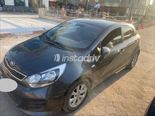 Kia Rio 2013 Gray Automatic Used for Sale in Giza - 10
