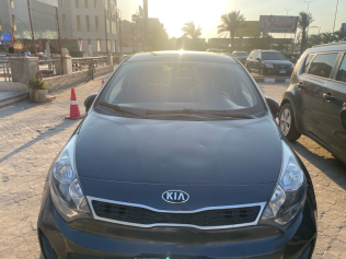 Kia Rio 2013 Gray Automatic Used for Sale in Giza