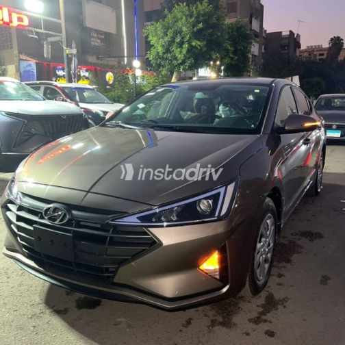 Hyundai Elantra 2027 Brown Automatic New for Sale in Nasr city - 3