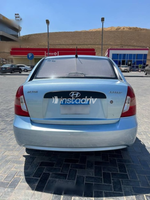 Hyundai Accent 2008 Dark Blue Manual Used for Sale in Nasr city - 2