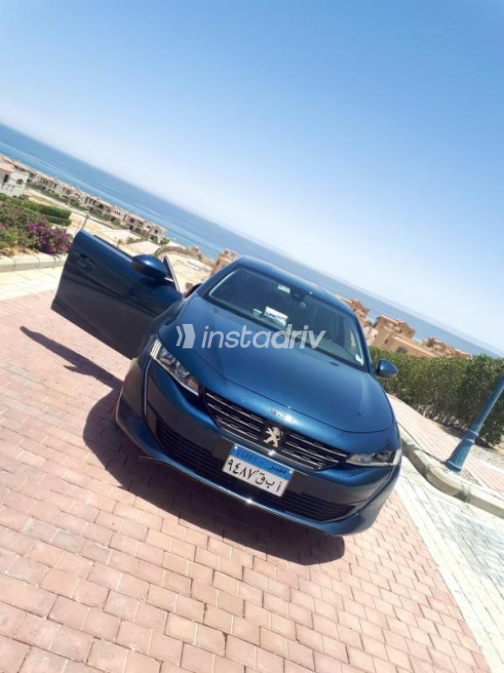 Peugeot 508 2021 Blue Automatic Used for Sale in Madinaty - 1