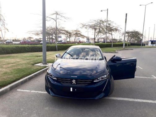 Peugeot 508 2021 Blue Automatic Used for Sale in Madinaty - 4