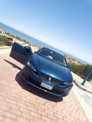 Peugeot 508 2021 Blue Automatic Used for Sale in Madinaty