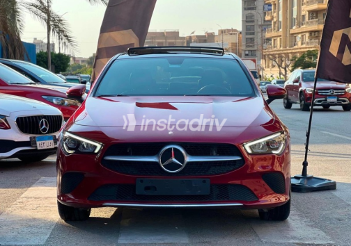 Mercedes CLA 200 2022 Red Automatic Used for Sale in Heliopolis - 1
