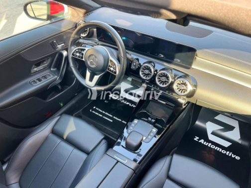 Mercedes CLA 200 2022 Red Automatic Used for Sale in Heliopolis - 5