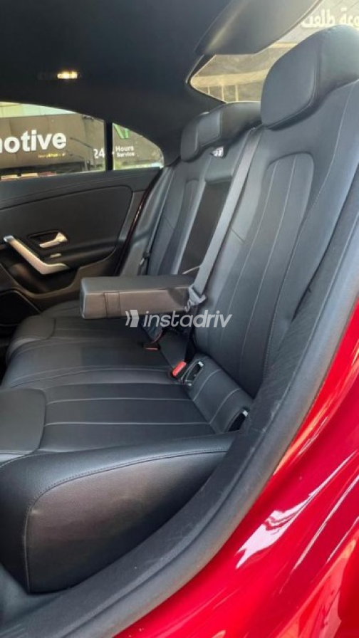 Mercedes CLA 200 2022 Red Automatic Used for Sale in Heliopolis - 6