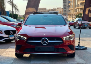 Mercedes CLA 200 2022 Red Automatic Used for Sale in Heliopolis