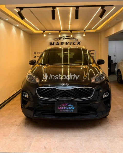 Kia Sportage 2020 Black Automatic Used for Sale in Cairo - 1