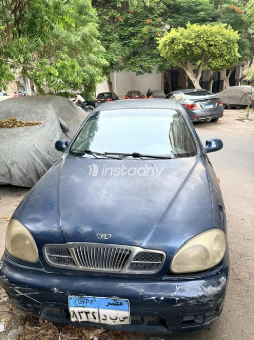 Daewoo Lanos 2002 Dark Blue Manual Used for Sale in Alexandria - 1