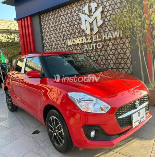 Suzuki Swift 2024 Red Automatic Used for Sale in Nasr city - 1