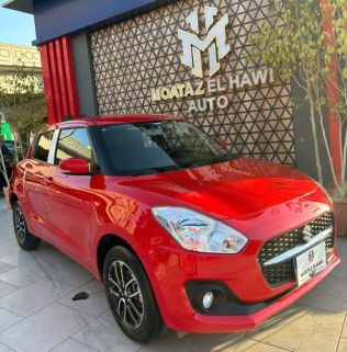 Suzuki Swift 2024 Red Automatic Used for Sale in Nasr city