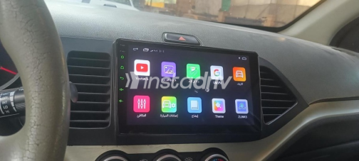 Kia Picanto 2015 Black Automatic Used for Sale in Mohandessin - 3