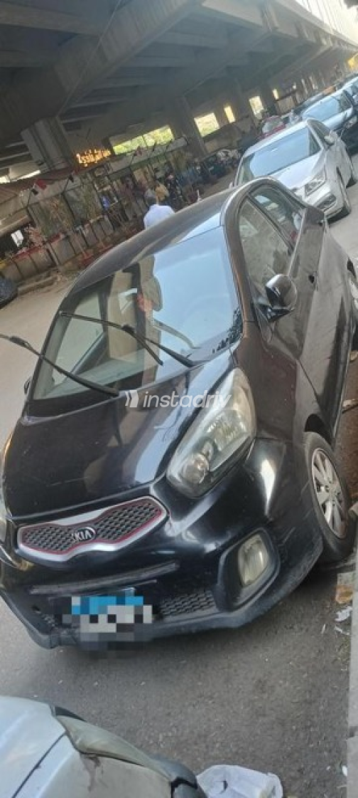 Kia Picanto 2015 Black Automatic Used for Sale in Mohandessin - 6