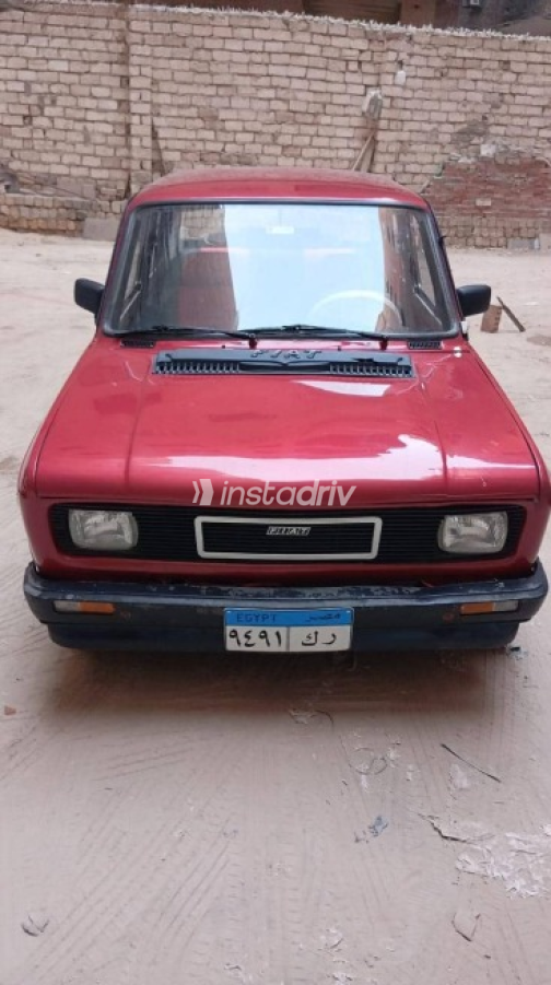 Fiat 128 1984 Red Manual Used for Sale in Cairo - 1