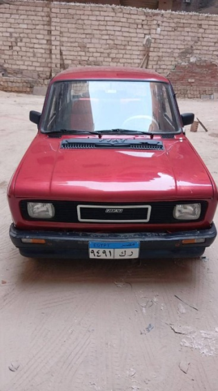 Fiat 128 1984 Red Manual Used for Sale in Cairo