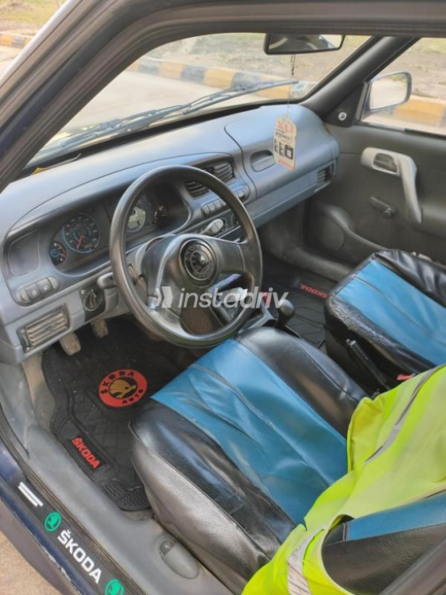 Skoda Felicia 1997 Dark Blue Manual Used for Sale in Kafr el-Sheikh - 4