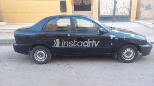 Chevrolet Lanos 2011 Black Manual Used for Sale in Helwan - 4