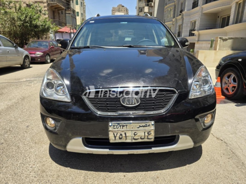 Kia Carens 2013 Black Automatic Used for Sale in Heliopolis - 2
