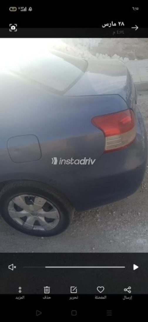 Toyota Yaris 2007 Blue Manual Used for Sale in Beni Suef - 2