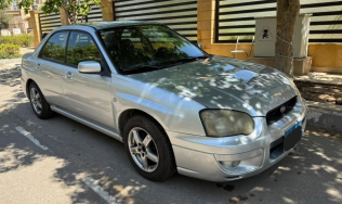 Subaru Impreza 2004 Silver Automatic Used for Sale in Madinaty