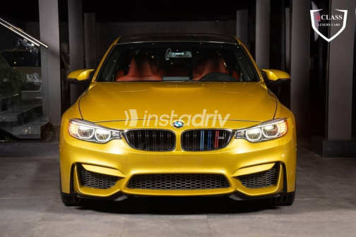 بي ام دبليو M3 2016 ذهبي أوتوماتيك مستعملة للبيع في مدينة الشيخ زايد - 3