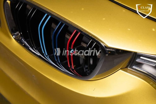 بي ام دبليو M3 2016 ذهبي أوتوماتيك مستعملة للبيع في مدينة الشيخ زايد - 6