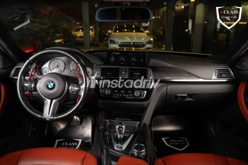 بي ام دبليو M3 2016 ذهبي أوتوماتيك مستعملة للبيع في مدينة الشيخ زايد - 9