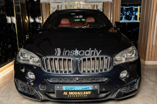 بي ام دبليو X6 M 2019 أزرق غامق أوتوماتيك مستعملة للبيع في مدينة نصر - 1
