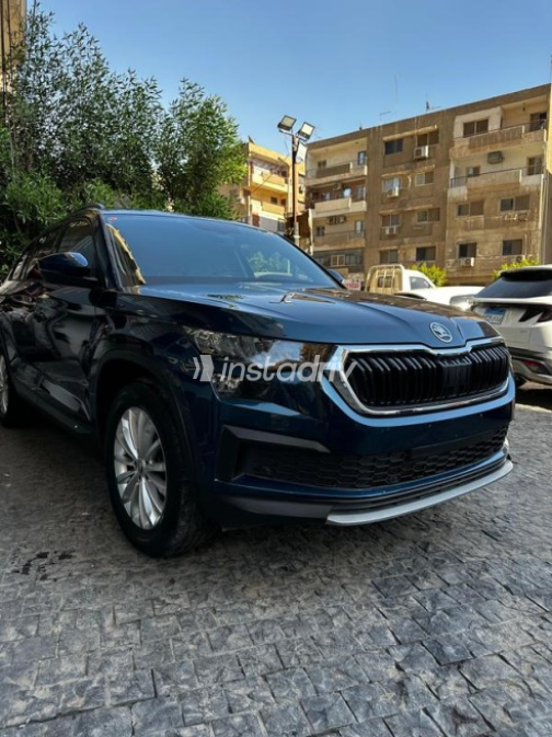 Skoda Kodiaq 2022 Dark Blue Automatic Used for Sale in Nasr city - 1