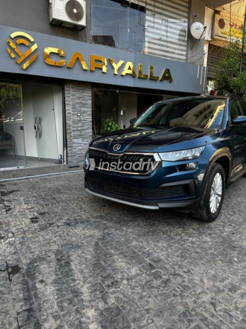 Skoda Kodiaq 2022 Dark Blue Automatic Used for Sale in Nasr city - 2