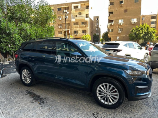 Skoda Kodiaq 2022 Dark Blue Automatic Used for Sale in Nasr city - 3