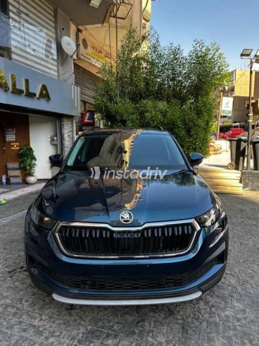 Skoda Kodiaq 2022 Dark Blue Automatic Used for Sale in Nasr city - 4