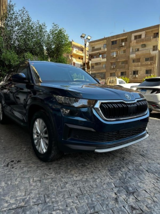 Skoda Kodiaq 2022 Dark Blue Automatic Used for Sale in Nasr city