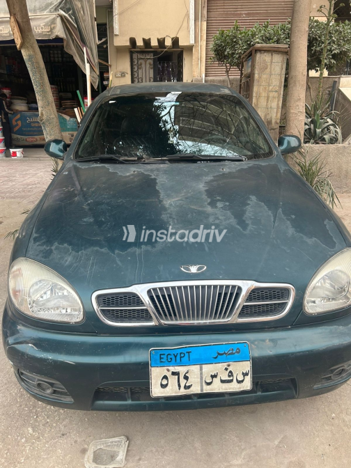 Daewoo Lanos 2 2003 Green Manual Used for Sale in Helwan - 2
