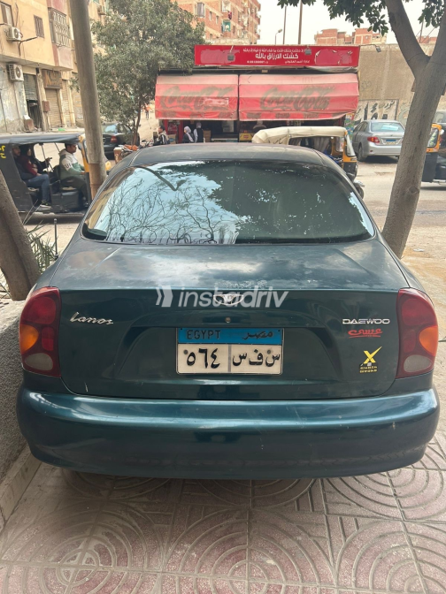 Daewoo Lanos 2 2003 Green Manual Used for Sale in Helwan - 3