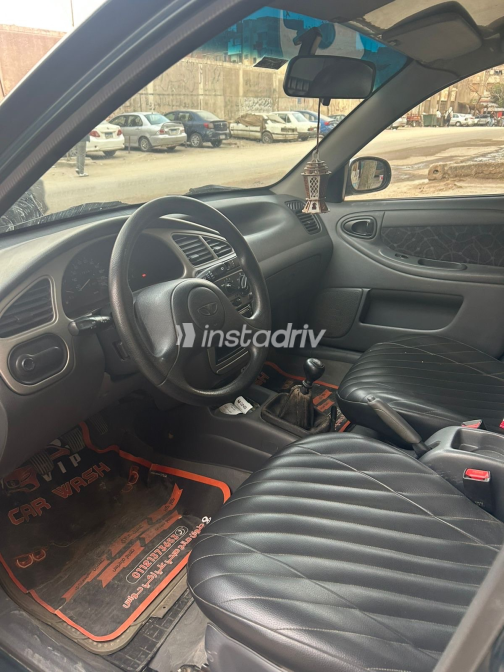 Daewoo Lanos 2 2003 Green Manual Used for Sale in Helwan - 6