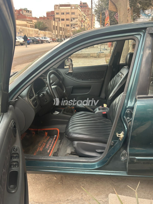 Daewoo Lanos 2 2003 Green Manual Used for Sale in Helwan - 7