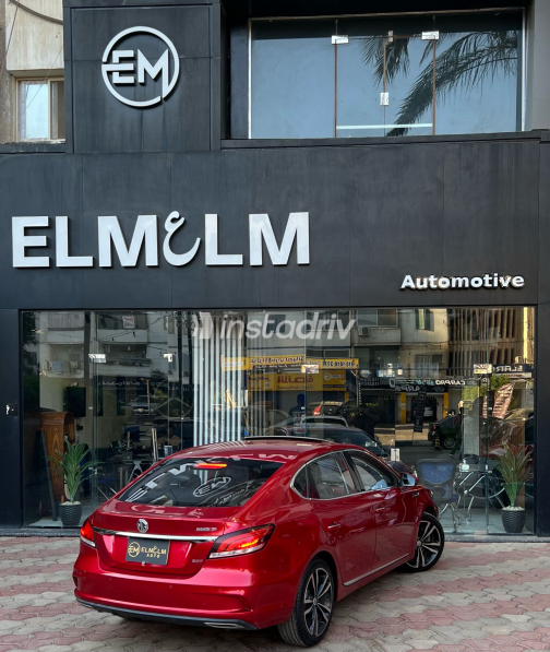 MG 6 2021 Red Automatic Used for Sale in Nasr city - 1