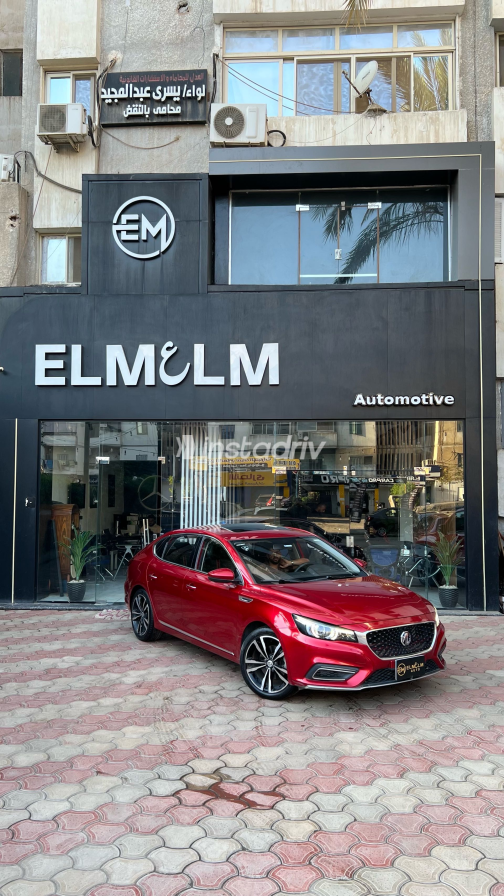 MG 6 2021 Red Automatic Used for Sale in Nasr city - 2
