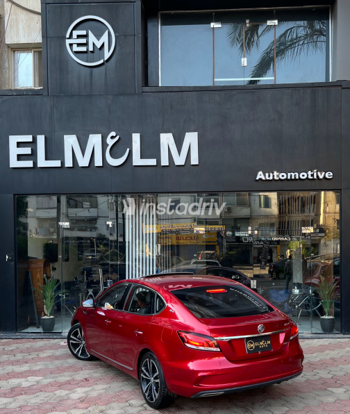 MG 6 2021 Red Automatic Used for Sale in Nasr city - 9