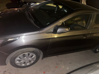 Hyundai Accent HCI 2021 Gray Automatic Used for Sale in Madinaty