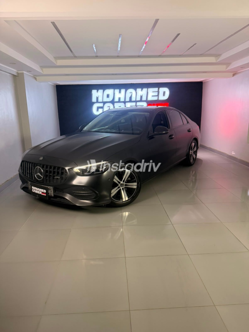 Mercedes C 180 2022 Gray Automatic Used for Sale in Heliopolis - 4