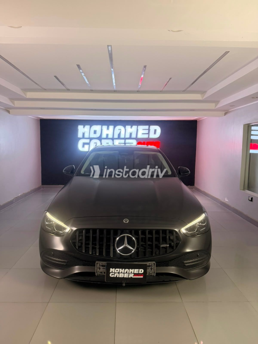 Mercedes C 180 2022 Gray Automatic Used for Sale in Heliopolis - 7