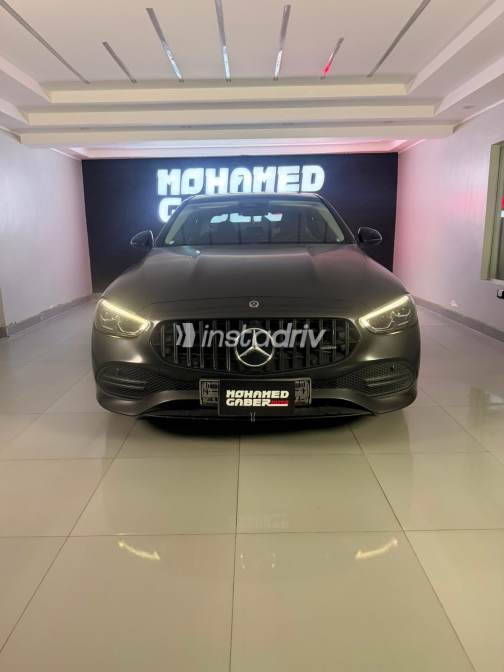 Mercedes C 180 2022 Gray Automatic Used for Sale in Heliopolis - 8