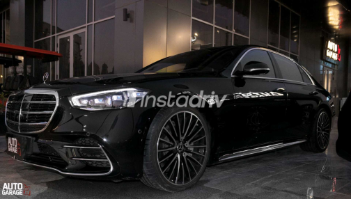 مرسيدس S 500 2021 أسود أوتوماتيك مستعملة للبيع في القاهرة - 6