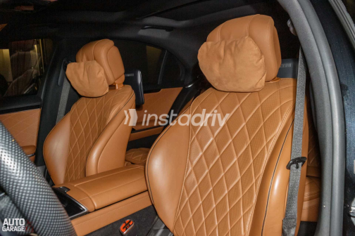 مرسيدس S 500 2021 أسود أوتوماتيك مستعملة للبيع في القاهرة - 8